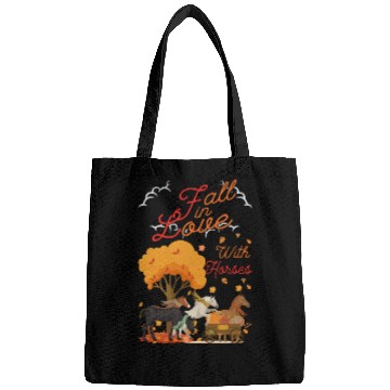 Discover Women Fall Horse Lover Autumn Bags