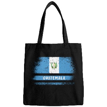 Discover Guatemala flag Bags