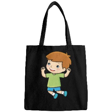 Discover boy jumps school enrollment joy kindergarten boys Bags