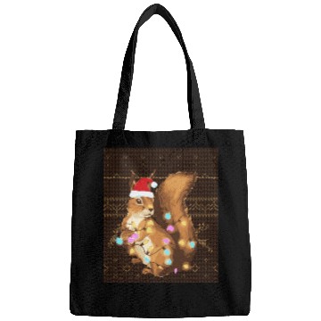 Discover Squirrel Lover Squirrel Ugly Christmas Xmas Bags
