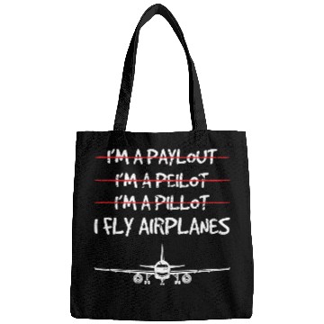 Discover Funny Commercial Airplane Pilots Bags