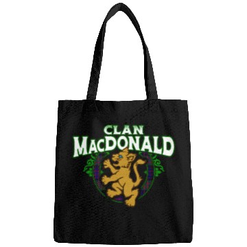Discover Clan MacDonald Cute Baby Lion Rampant Kitten Bags