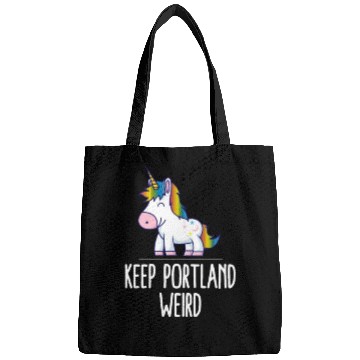 Discover Keep Portland Weird Unicorn Liberal Eccentric Weir Bags