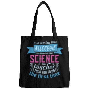 Discover Science Chemist periodic funny Scientist Chemistry Bags