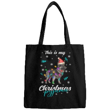 Discover Winter Christmas Pyjama German Shepherd Dog Bags