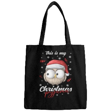 Discover Winter Christmas Pyjama Owl Bags