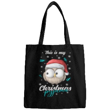 Discover Winter Christmas Pyjama Owl Bags