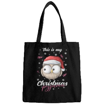 Discover Winter Christmas Pyjama Owl Bags