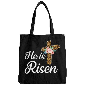 Discover He Is Risen Jesus Christ Cross Easter Sunday Bags