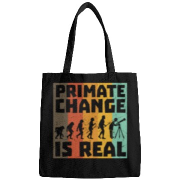 Discover Primate Change Is Real Evolution Joke Bags
