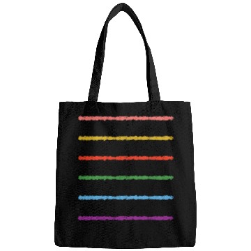 Discover Crayon Lines Simple Artwork Bags