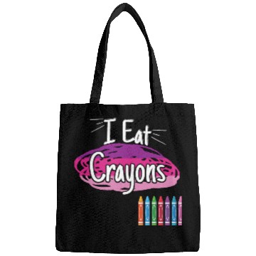 Discover I Eat Crayons Bags