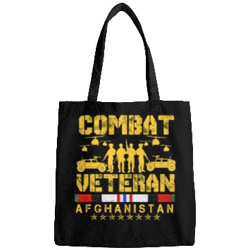 Discover Combat Veteran Afghanistan Proud Us Bags