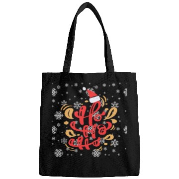 Discover Santa claus says ho ho ho Bags
