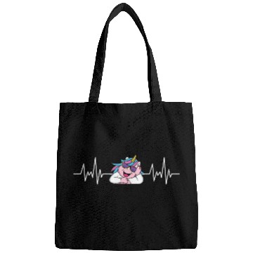 Discover Fantasy Animal Creature Gift Heartbeat Unicorn Bags