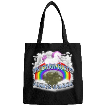 Discover Unicorn Turds Always Sparkle Bags