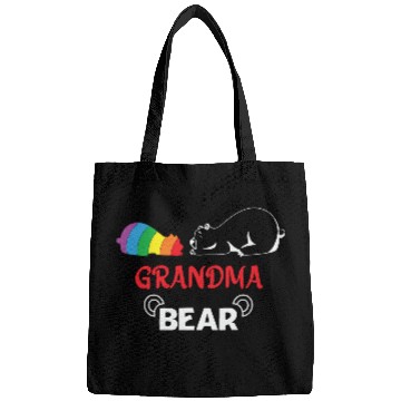 Discover LBGT Flag Gay Pride Human Grandma Bear Bags