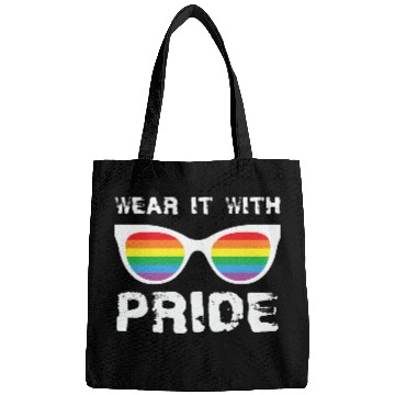 Discover LBGT Flag Gay Pride Human Wear it with Pride Bags