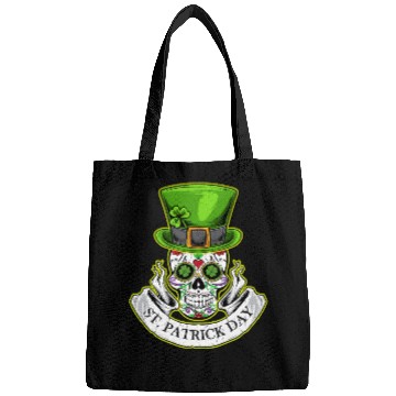 Discover Sugar Skull | St Patrick Day | Lucky Charm Irish Bags