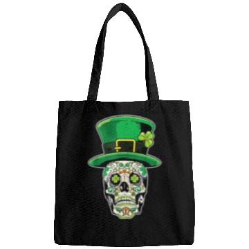 Discover Sugar Skull | St Patricks Day of the Dead Bags