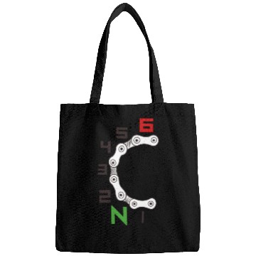 Discover Bike Meter Chain Artwork Bags
