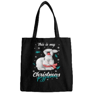 Discover Winter Christmas Pyjama rabbit Bags