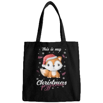 Discover Winter Christmas Pyjama Fox Bags
