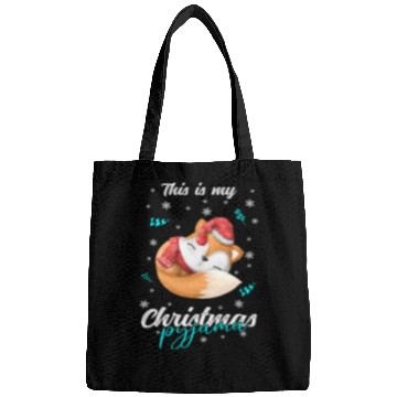 Discover Winter Christmas Pyjama Fox Bags