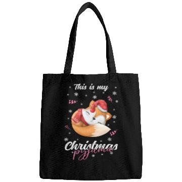 Discover Winter Christmas Pyjama Fox Bags