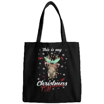 Discover Winter Christmas Pyjama Donkey Bags