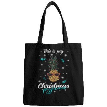 Discover Winter Christmas Pyjama Pineapple Bags