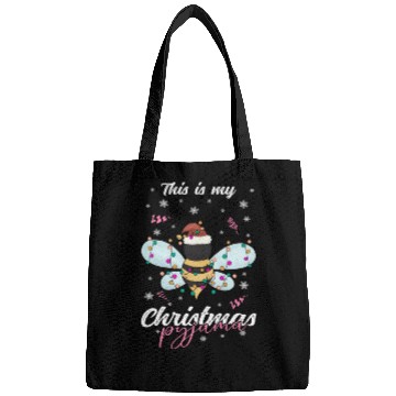 Discover Winter Christmas Pyjama Bee Bags