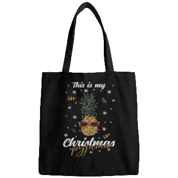 Discover Winter Christmas Pyjama Pineapple Bags