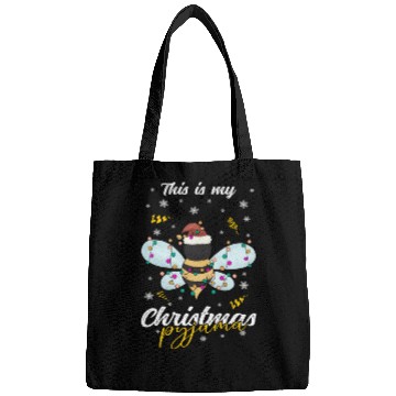 Discover Winter Christmas Pyjama Bee Bags