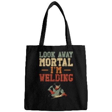 Discover Welder Welding Vintage Retro Look Bags