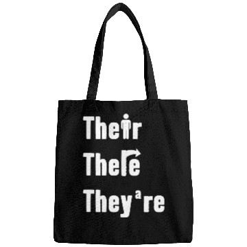 Discover Their There They're English Teacher Grammar Bags