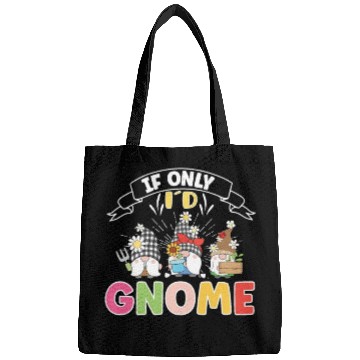 Discover Garden Gnomes Gnome Lover Funny Gnome Gardening Bags