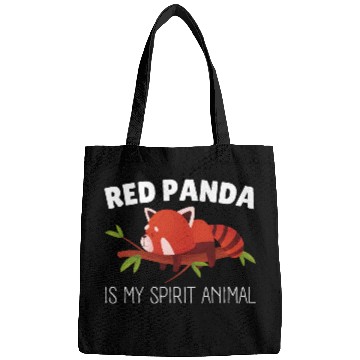 Discover Red Panda Is My Spirit Animal Bags