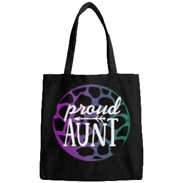 Discover Purple Leopard Proud Aunt Bags