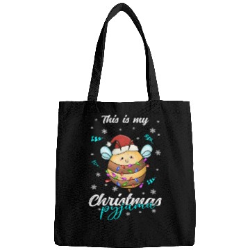 Discover Winter Christmas Pyjama Bee Bags