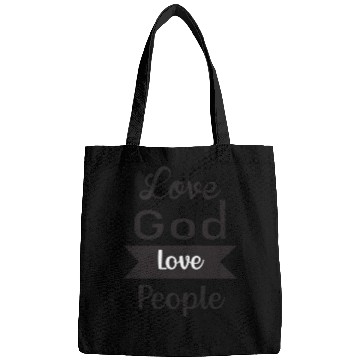 Discover Love God Love People Bags