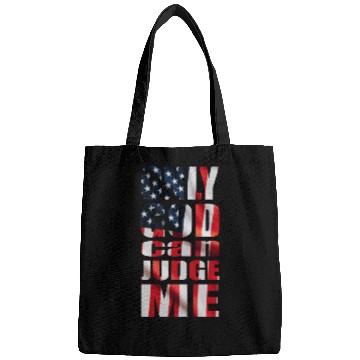 Discover Only God can Judge Me usa Bags