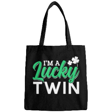 Discover I'm A Lucky Twin Ireland Irish St. Patricks Day Bags
