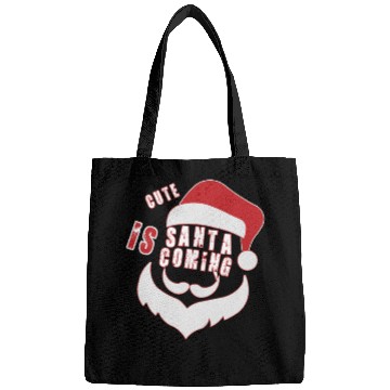Discover Christmas Cute Santa Is Coming Santa Candy Cane Bags