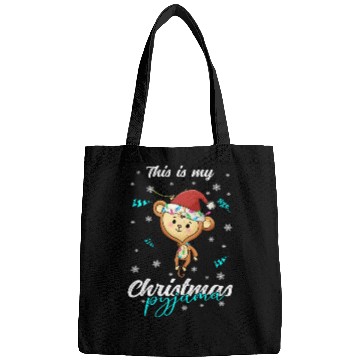Discover Winter Christmas Pyjama Monkey Bags