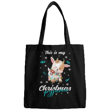 Discover Winter Christmas Pyjama Goat Bags