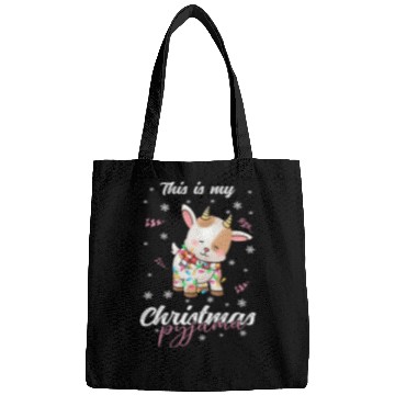 Discover Winter Christmas Pyjama Goat Bags