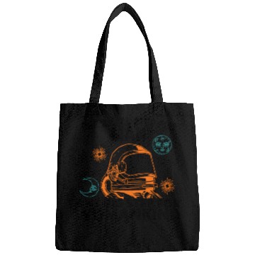 Discover Space Astronomy Women Girls Moon Bags