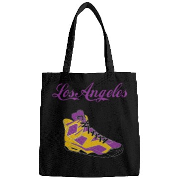 Discover SHOES LOS ANGELES BASKETBALL YELLOW AND PURPLE Bags