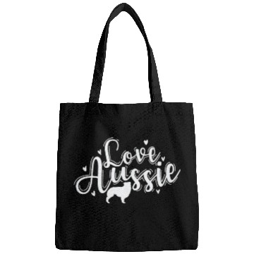 Discover Love Aussie Australian Shepherd Dog Bags